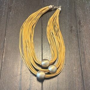 Louisa Elegant Gold Multi-Strand Necklace